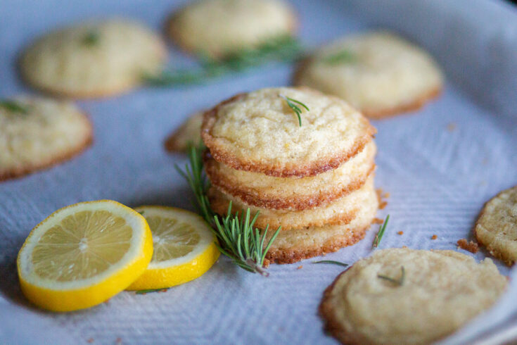 lemon rosemary cookies