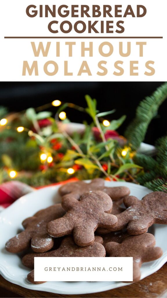 gingerbread cookies without molasses pinterest