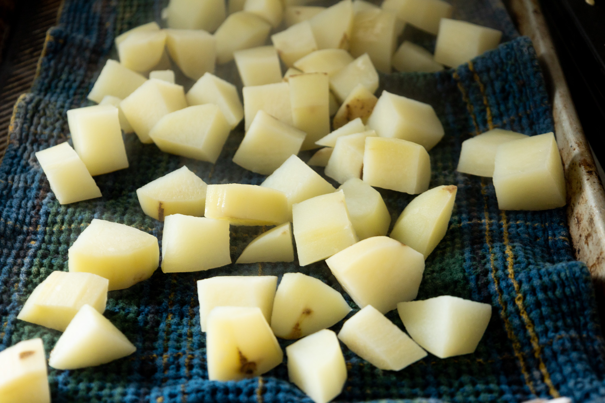 diced potatoes for freeze drying 