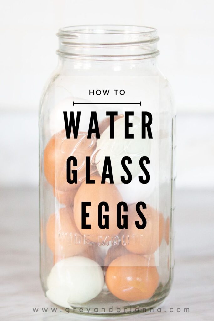 water glassing eggs pinterest graphic 